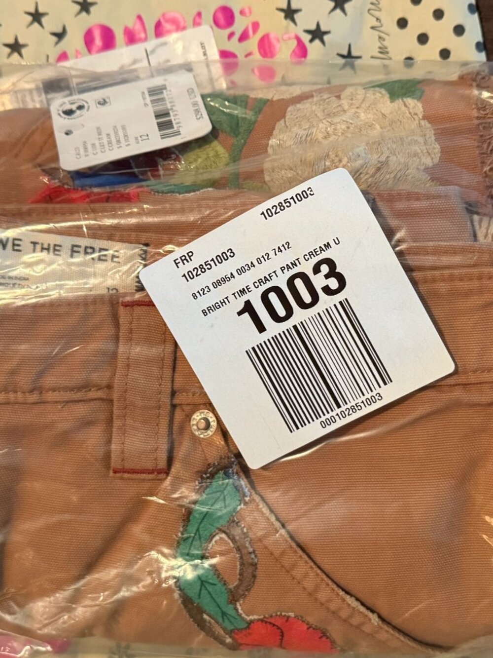 Free People We the Free Bright Time Craft Pants MSRP $298 - Picture 13 of 17